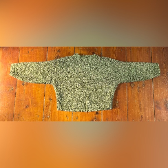 VTG Hand knit Italian oversized sweater medium - Picture 8 of 10